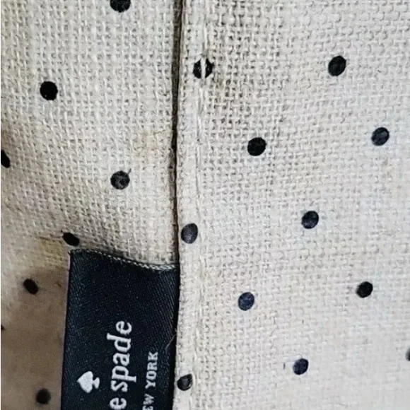 Kate Spade Gray and Black Lunch tote or Cosmetic Bag with Elegant Design - Picture 3 of 4